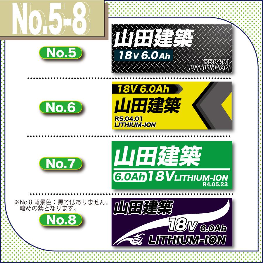オーダーメイド ステッカー マキタ バッテリー 18V 互換性 1860 BL1860B オリジナル 互換 残量表示付き 1年保証 |  | 06