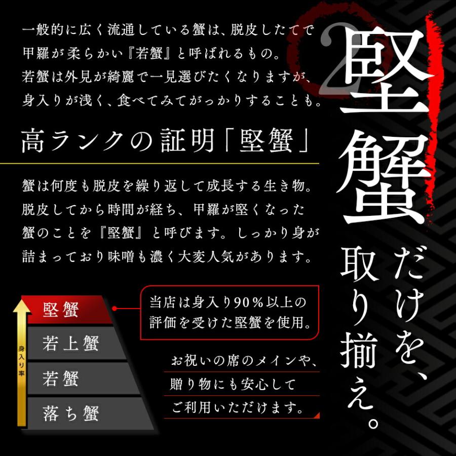 かに 蟹 カニ 四大蟹セット タラバ ズワイ 毛蟹 花咲 ギフト お取り寄せグルメ | 島の人 | 04