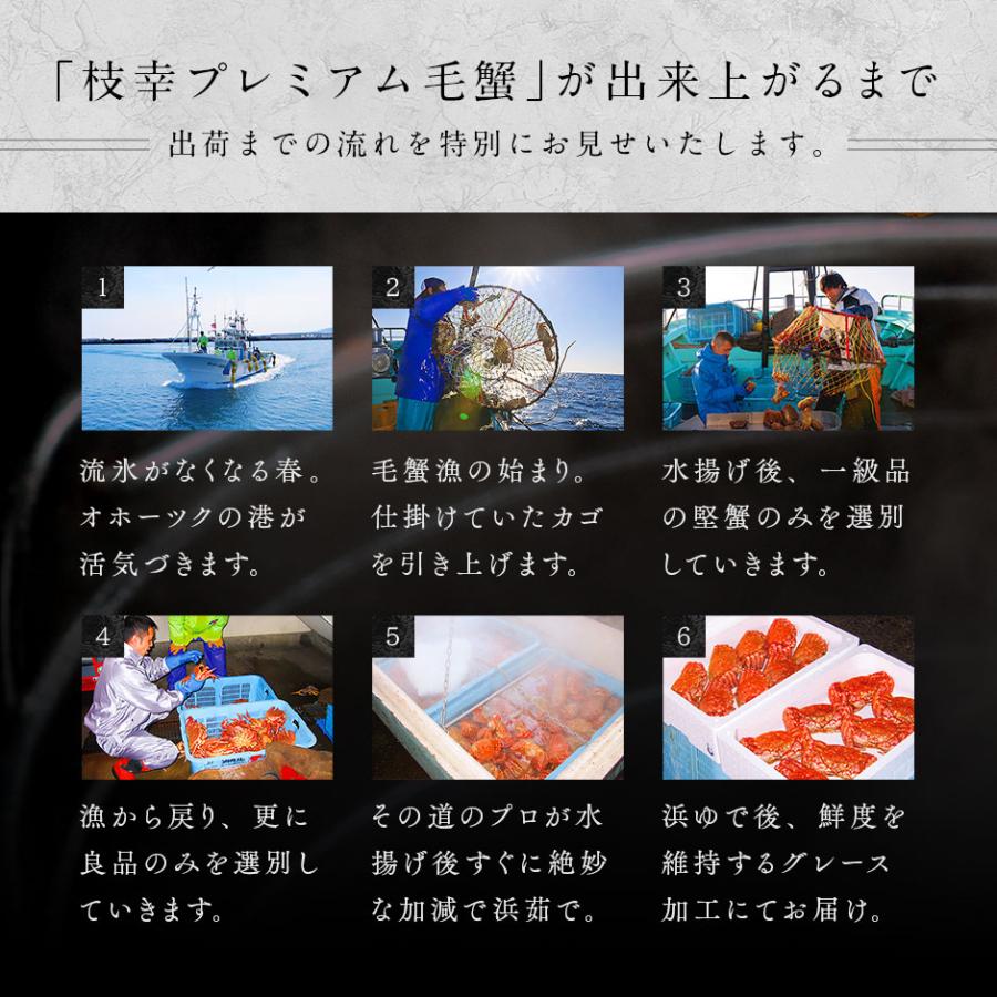 かに カニ 詰め合わせ プレミアム三大蟹セット ギフト タラバ ズワイ 毛蟹 化粧箱入 北海道 お取り寄せグルメ | 島の人 | 09
