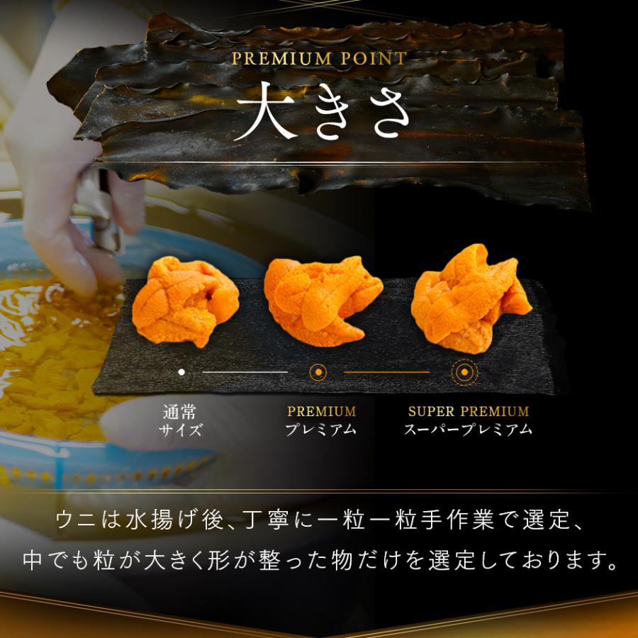 島の人 利尻島 仙法志産 島うに プレミアム タイプ 生エゾバフンウニ