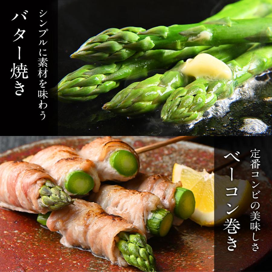 島の人 アスパラ 北海道 富良野産 グリーンアスパラガス サイズ混 2.0