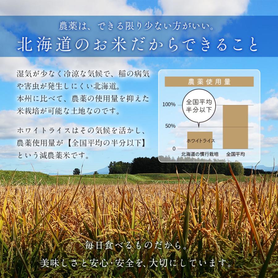 令和5年度 ななつぼし 特別減農薬米CL 10kg 米 お米 北海道産 送料無料 選べる精米方法 無洗米 白米 玄米 放射能検査済｜rebun｜07