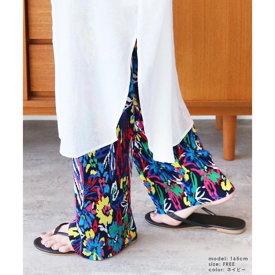 reca（レカ） カラフルプリーツパンツ 230501 レディース ボトムス