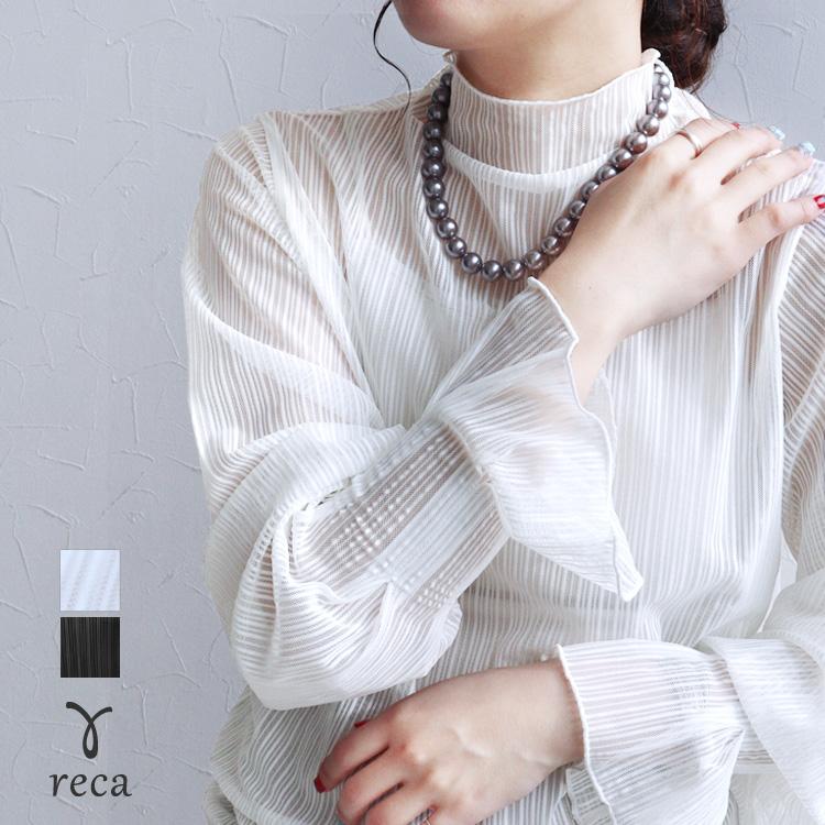 reca（レカ） フレアスリーブシアーカットソー aq23132066 レディース