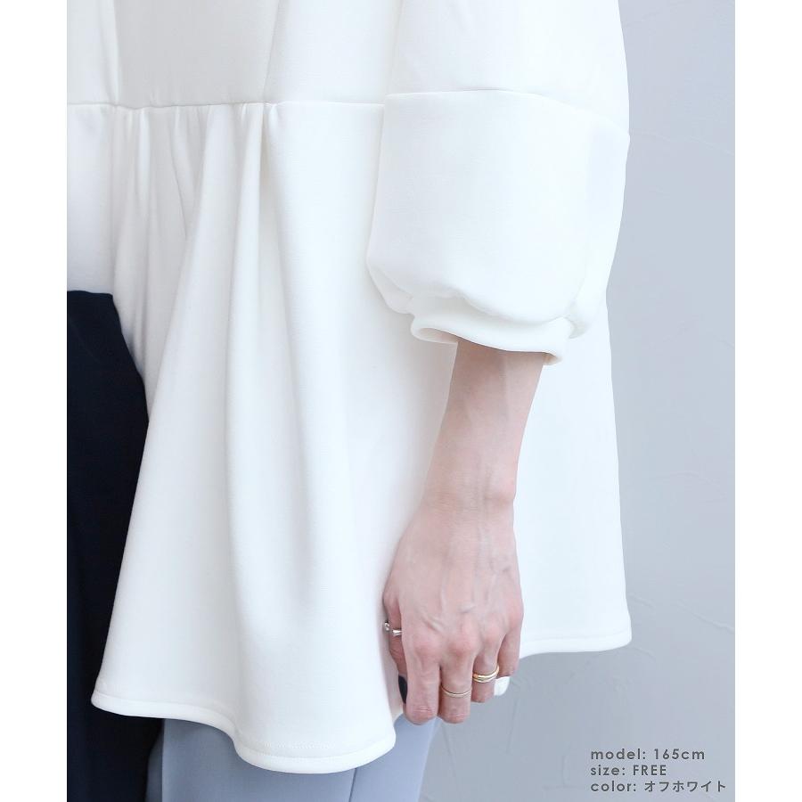 reca（レカ） 七分袖フレアプルオーバー bel-blcq-0444 レディース