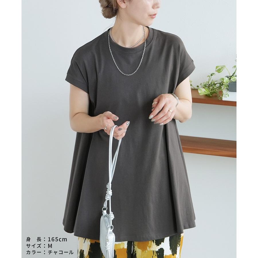 reca（レカ） フレンチスリーブフレアTシャツ bel-bs-191 レディース