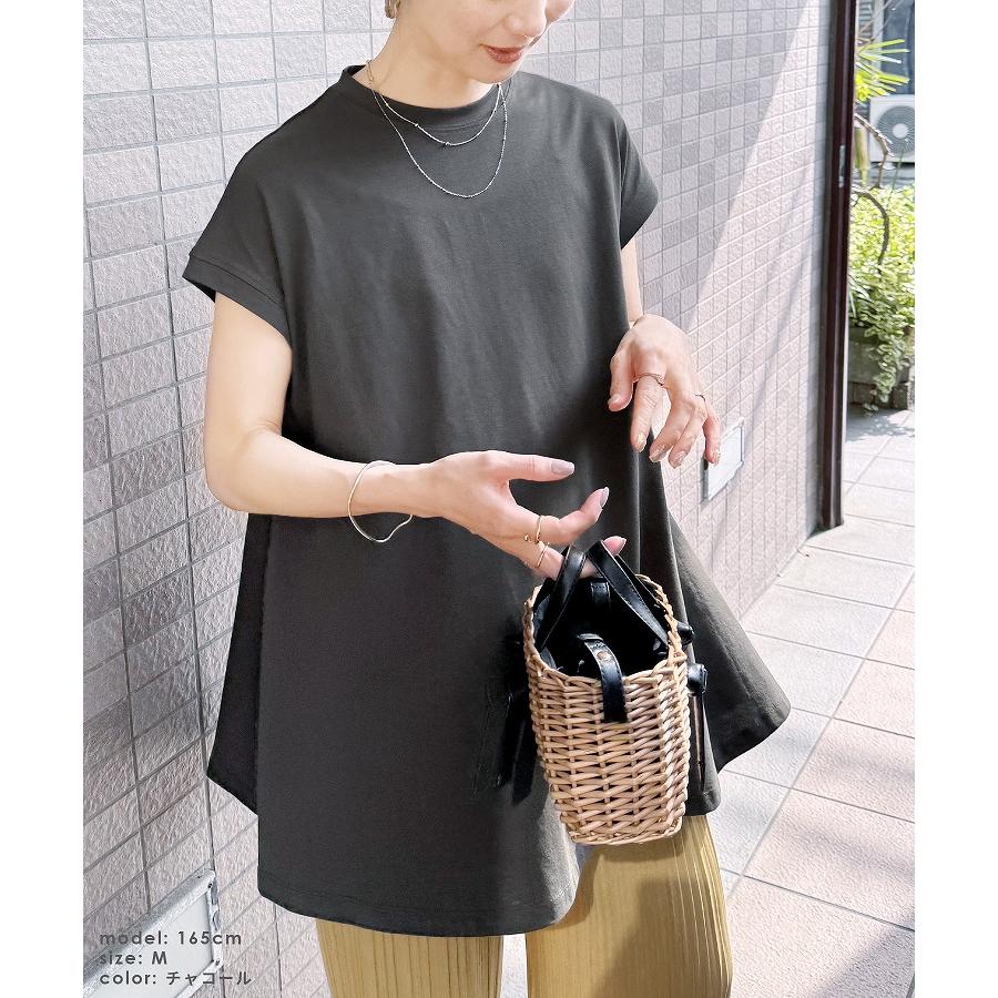 reca（レカ） フレンチスリーブフレアTシャツ bel-bs-191 レディース