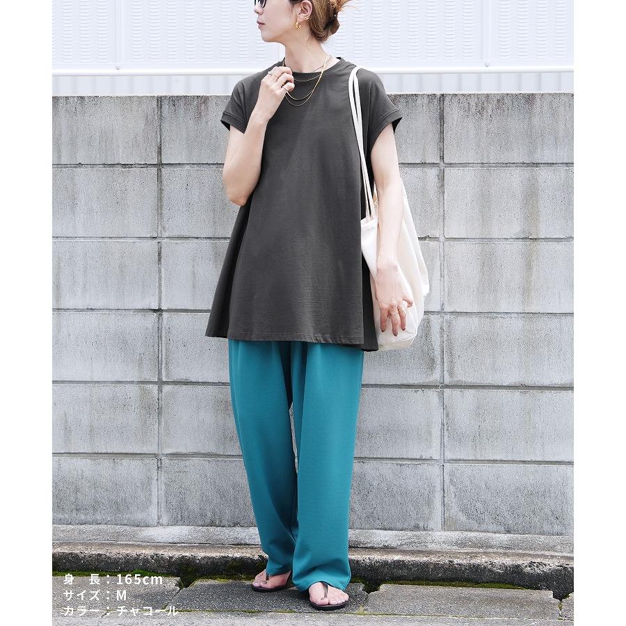 reca（レカ） フレンチスリーブフレアTシャツ bel-bs-191 レディース