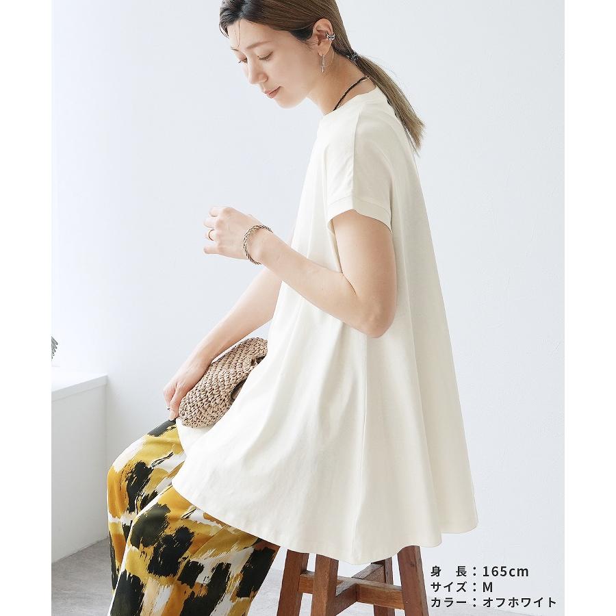 reca（レカ） フレンチスリーブフレアTシャツ bel-bs-191 レディース