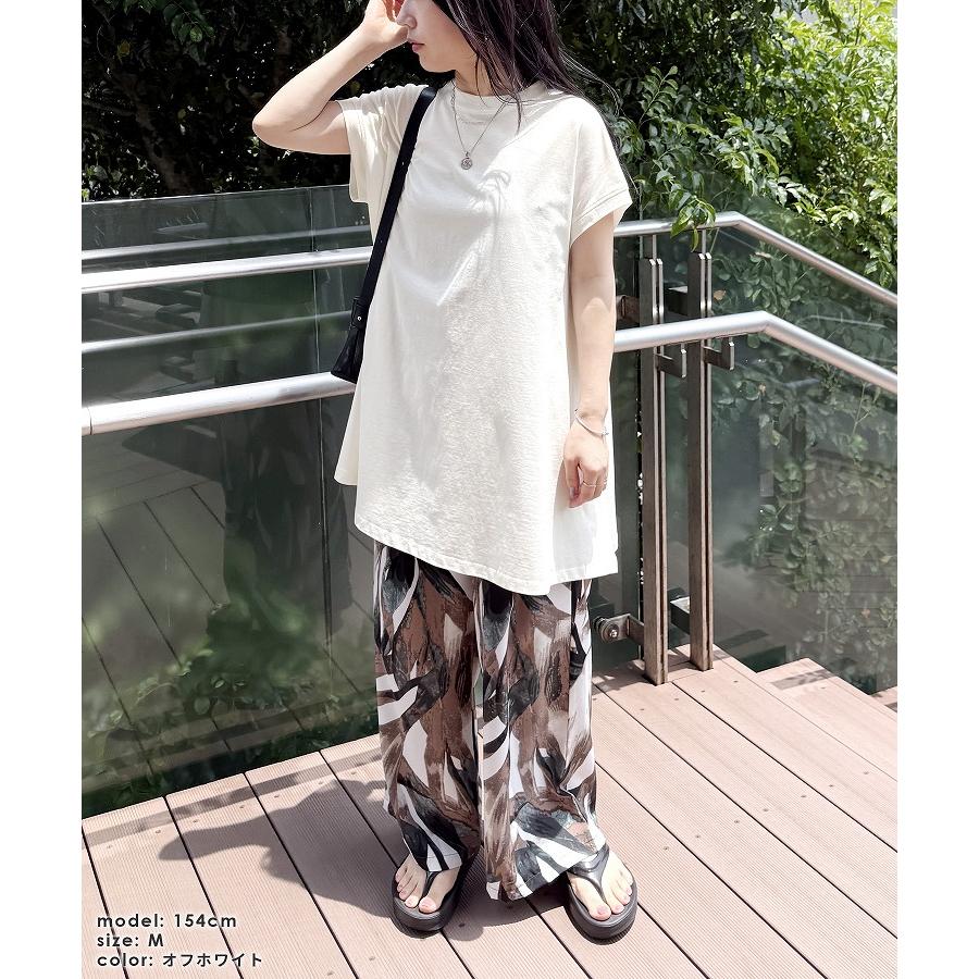 reca（レカ） フレンチスリーブフレアTシャツ bel-bs-191 レディース