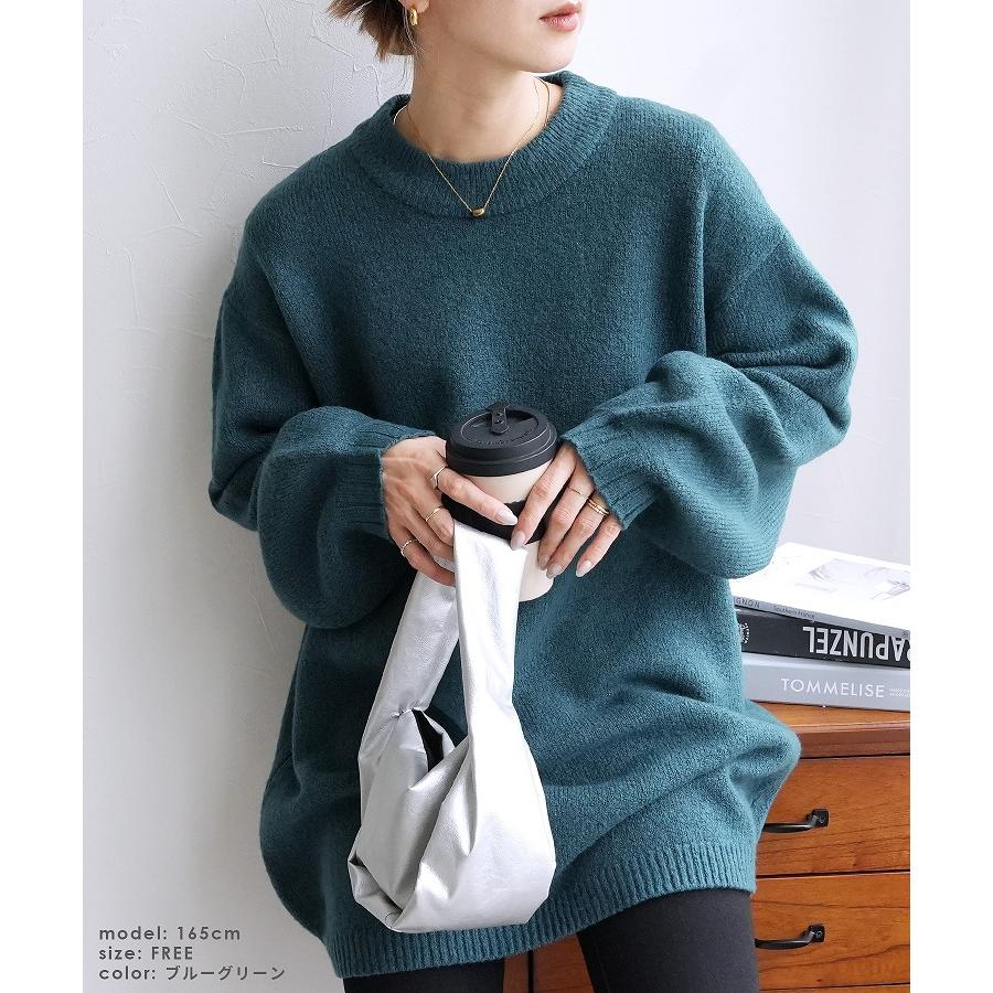 reca（レカ） ビッグシルエット天竺ニットプルオーバー bel-bt-720