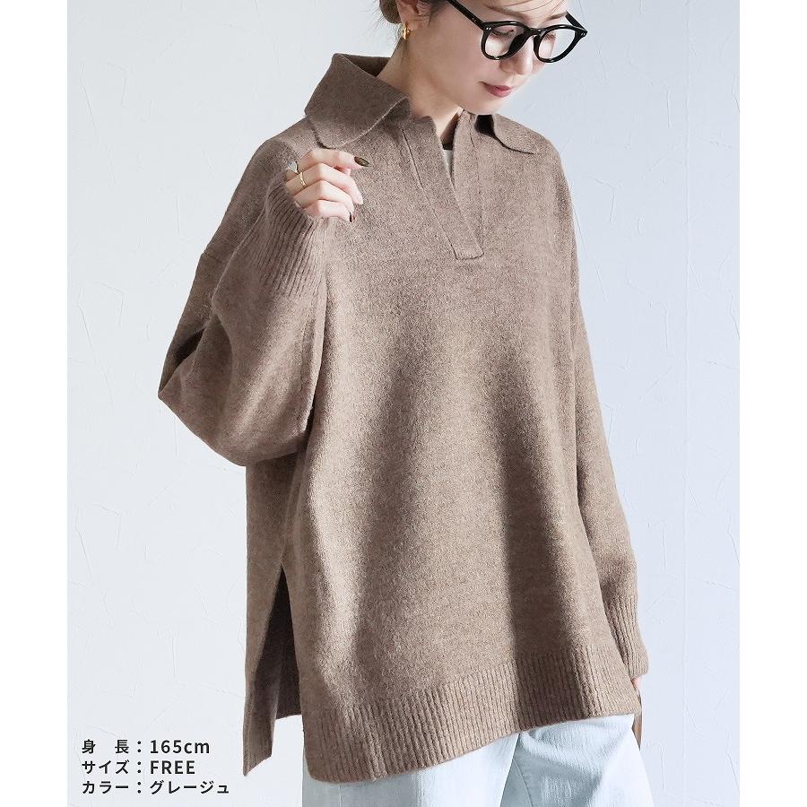 reca（レカ） 襟付きスキッパーニット bel-db-25039 レディース 2025年