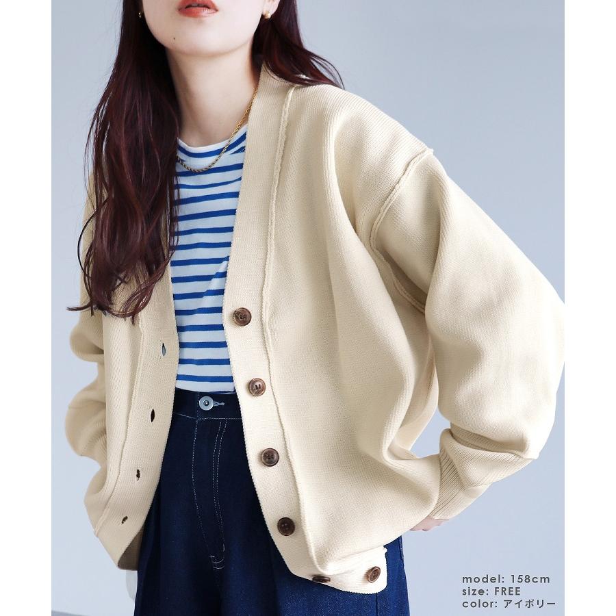 reca（レカ） ダンボールニットカーディガン bel-eb-190 レディース