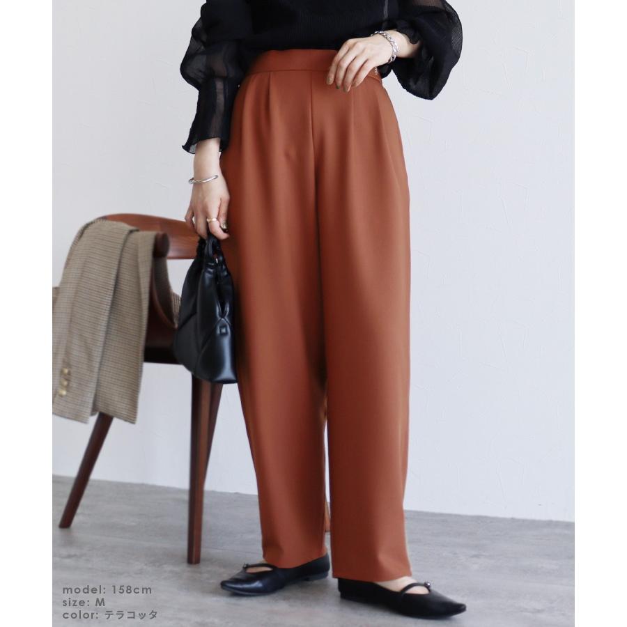 カーブタックパンツ bel-hr-0615 レディース ボトムス パンツ 