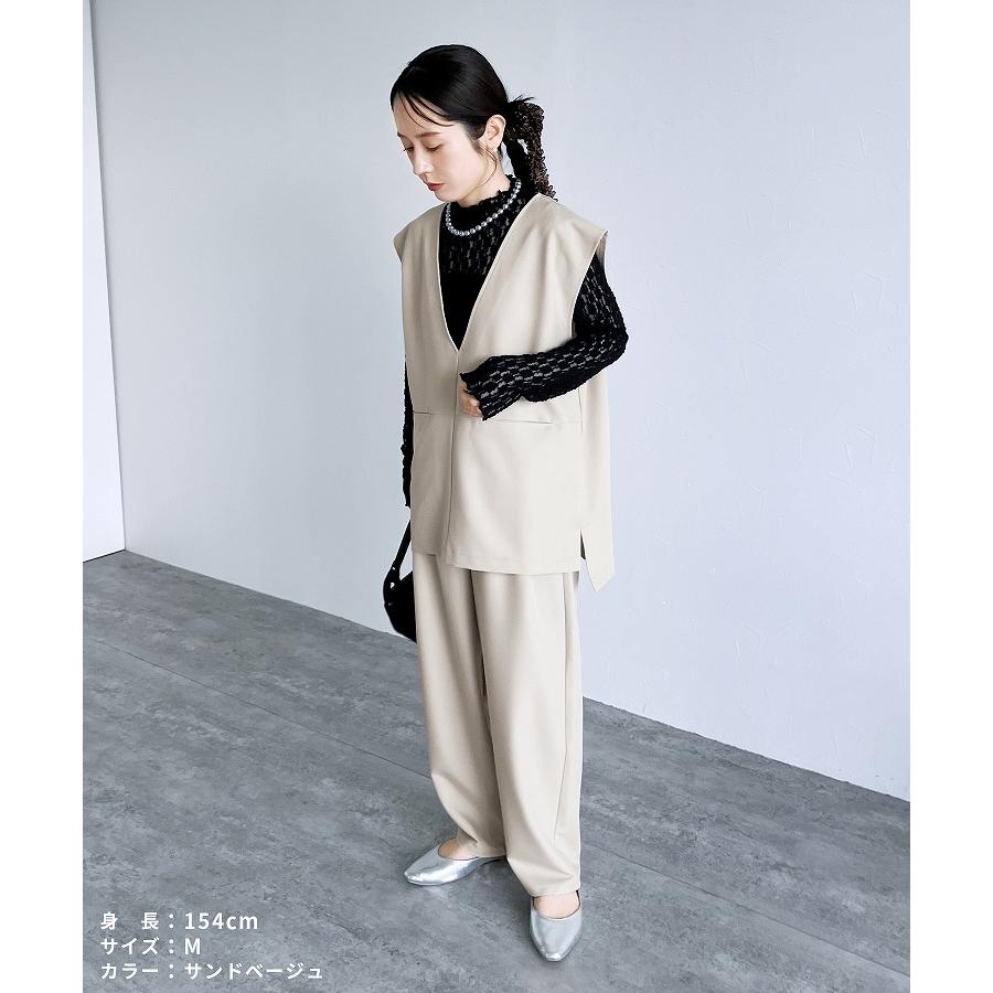 reca（レカ） カーブタックパンツ bel-hr-0615 レディース ボトムス