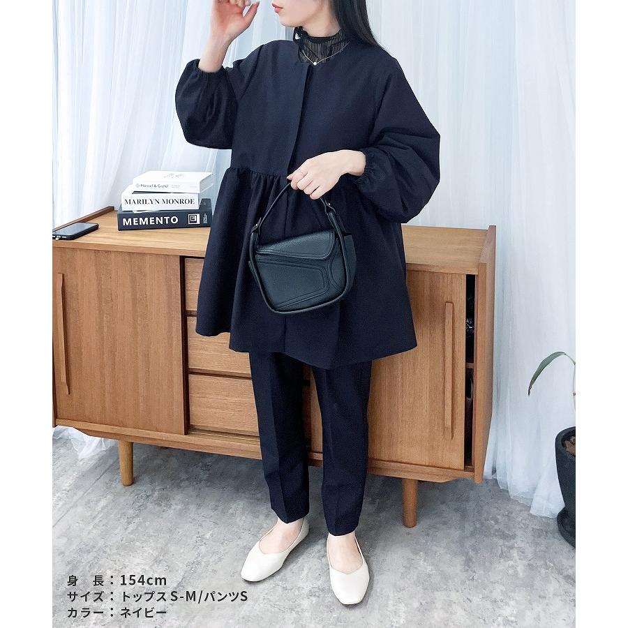 reca（レカ） ペプラムジャケット×テーパードパンツ bel-hr-0622-set