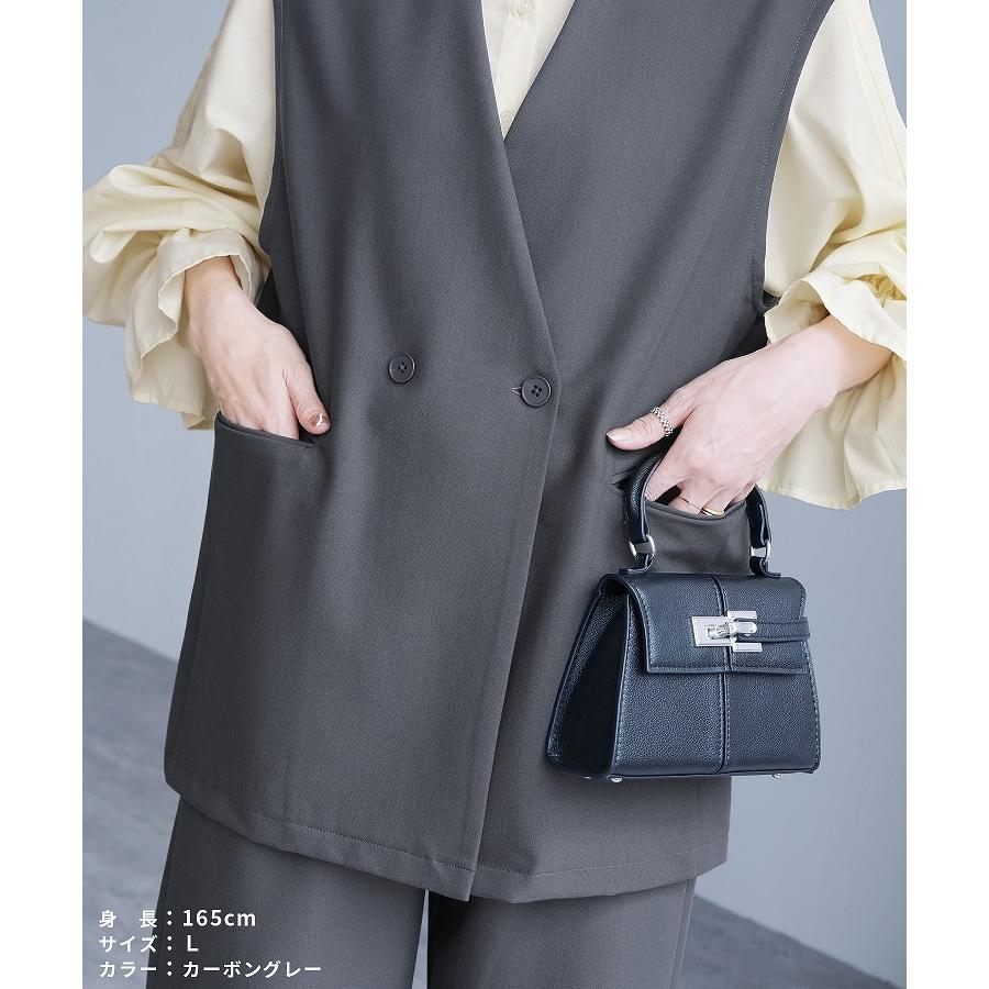 reca（レカ） ノーカラーベスト bel-hr-0627 レディース ベスト