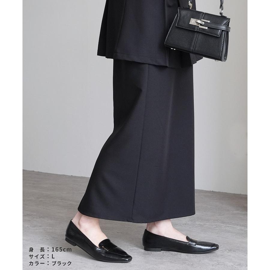 【新品未使用】Resurrection ブラック　スカート ドラマティック・フレアスカート/ウォッシャブル/ブラック | Factelier