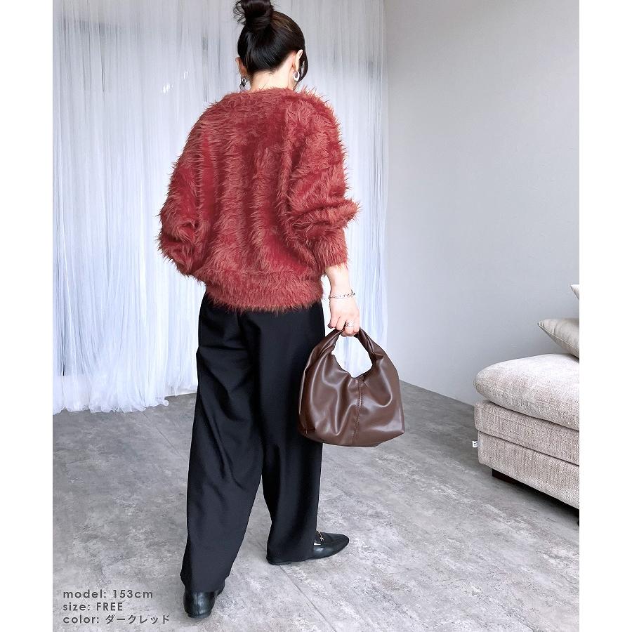 reca（レカ） フェザーヤーンVネックプルオーバー day165701