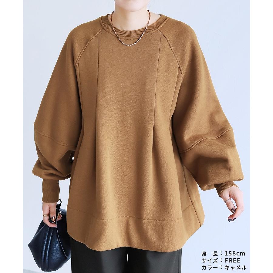 reca（レカ） 裏起毛タックAラインプルオーバー day254176 レディース