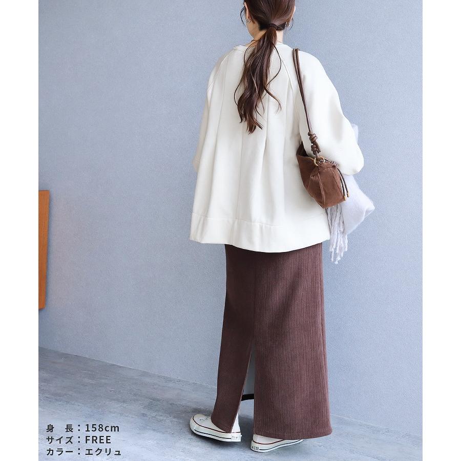 reca（レカ） 裏起毛タックAラインプルオーバー day254176 レディース