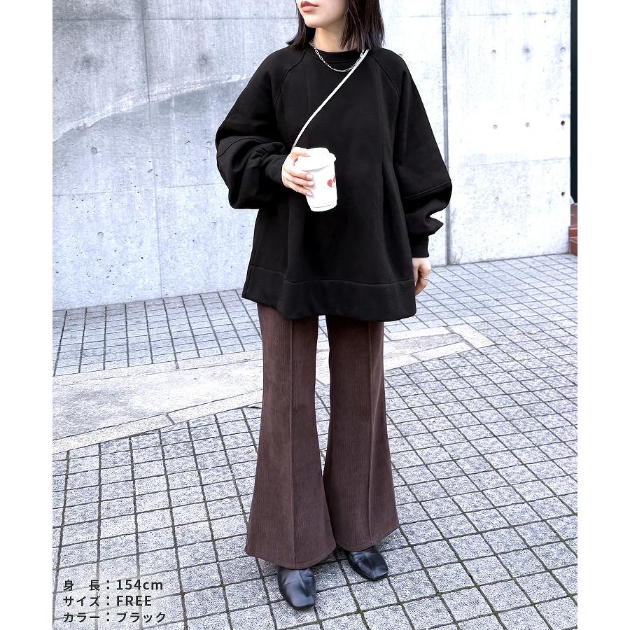 reca（レカ） 裏起毛タックAラインプルオーバー day254176 レディース