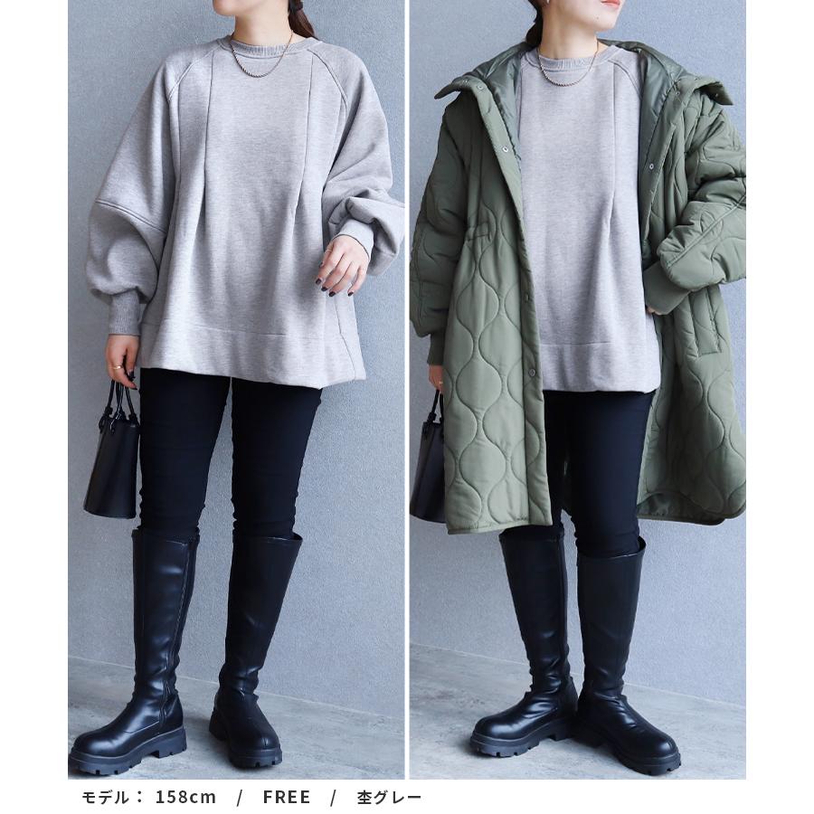 reca（レカ） 裏起毛タックAラインプルオーバー day254176 レディース