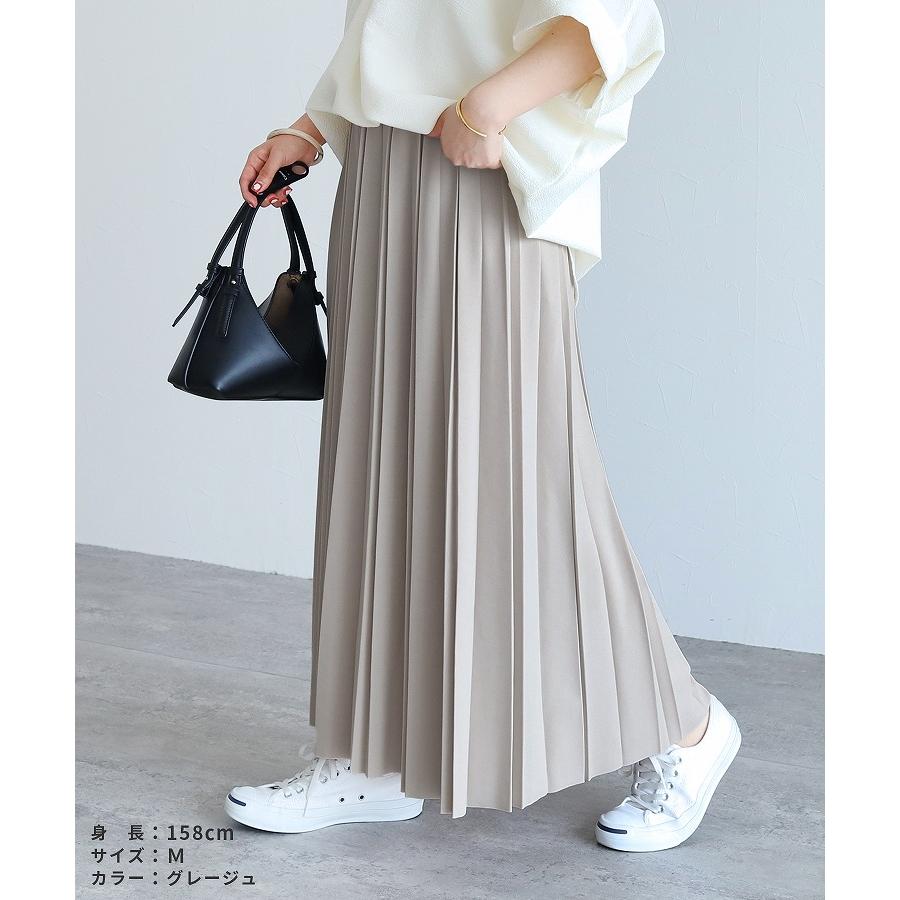 pristine プリーツスカート Mサイズ ジョーゼットプリーツスカート dec-cm-1158 レディース 2026年夏新作