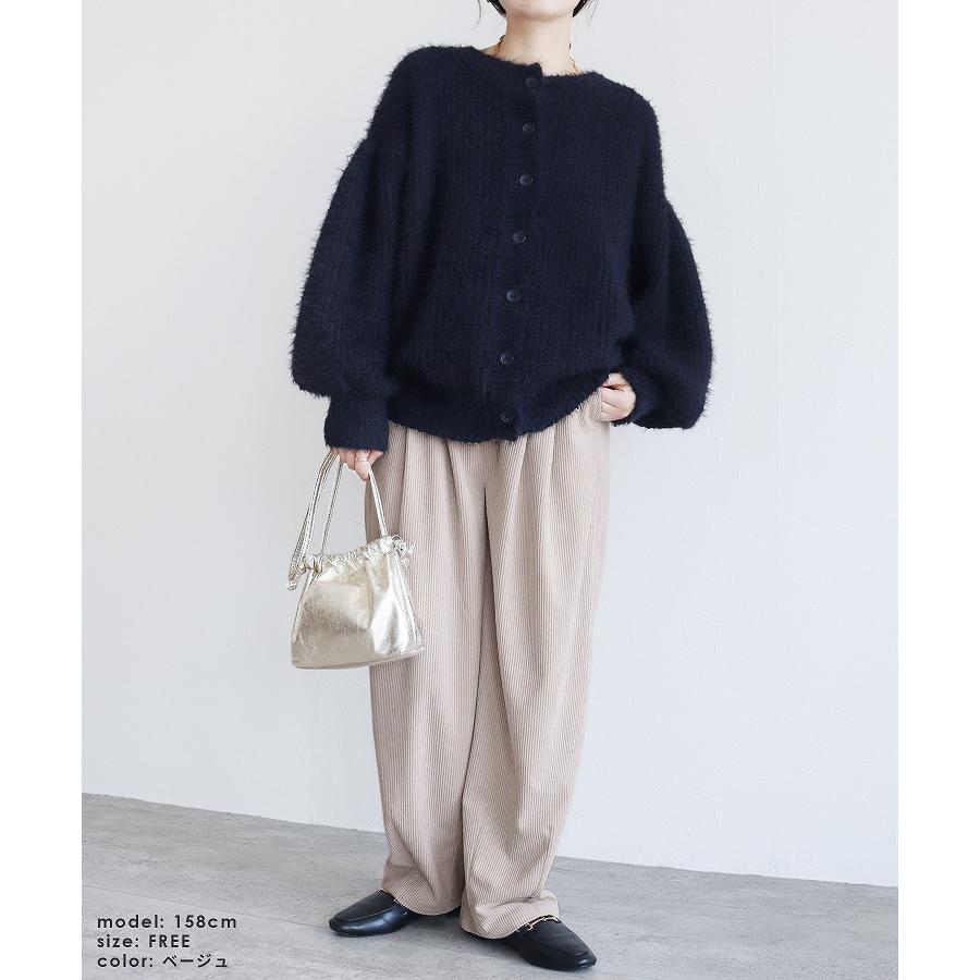 コーデュロイカーブパンツ in143267 レディース 2024年秋冬新作 コーデュロイカーブパンツ in143267 レディース 2024年秋冬新作