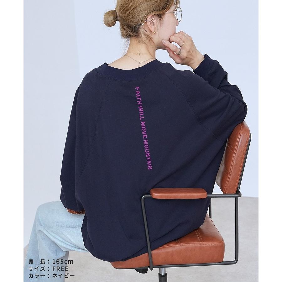 reca（レカ） バック刺繍ロゴBIGプルオーバー on5646579 プルオーバー