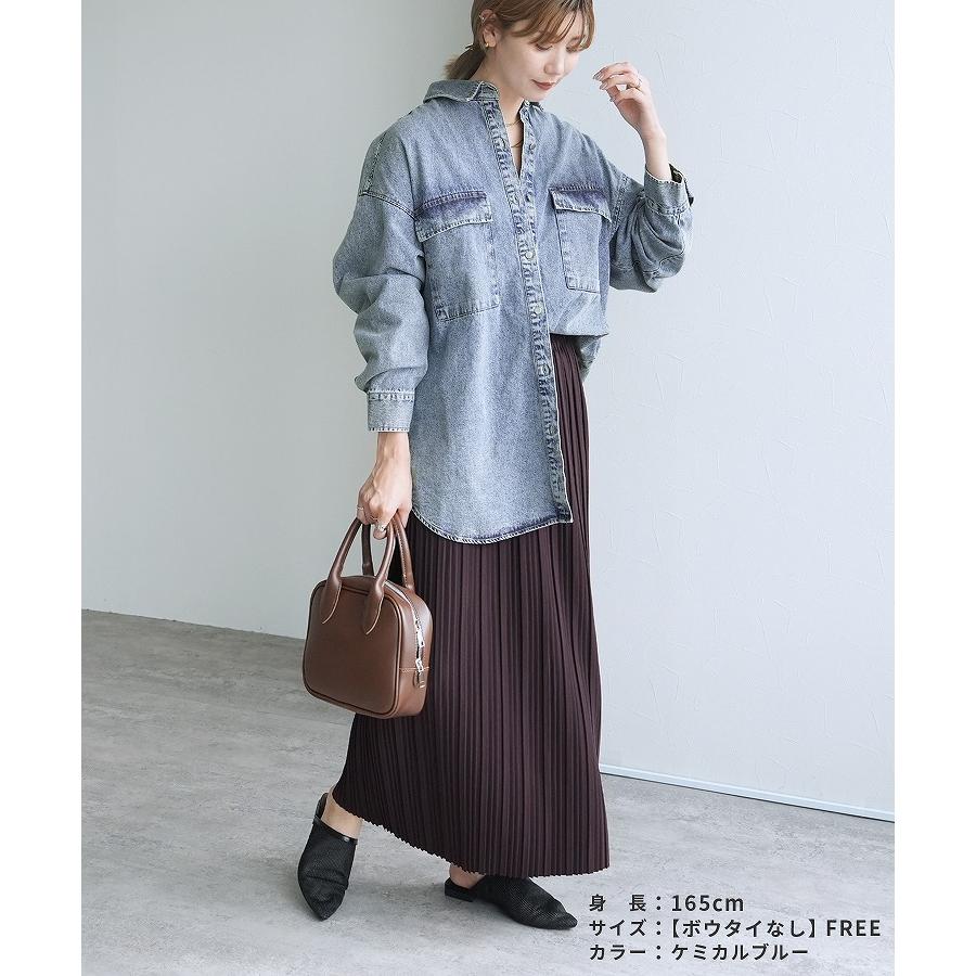 reca（レカ） オーバーサイズデニムシャツジャケット p245361