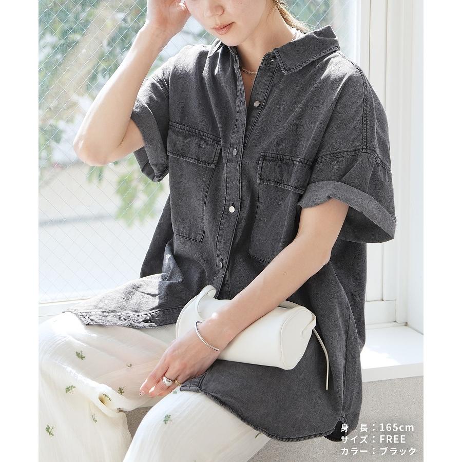 reca（レカ） 半袖デニムシャツ p246373 レディース トップス シャツ