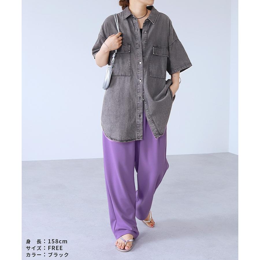 reca（レカ） 半袖デニムシャツ p246373 レディース トップス シャツ