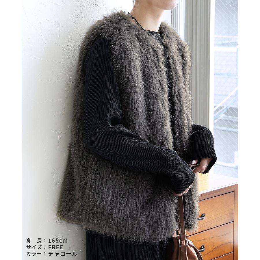 【新品　未使用】Vin ファーベスト　9号　グレージュ 25aw新色グレージュが登場！シーズンムード高まる 秋冬の