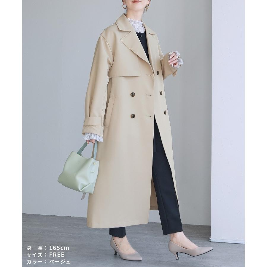 reca（レカ） ツイルトレンチコート p247755 レディース 2026年春新作