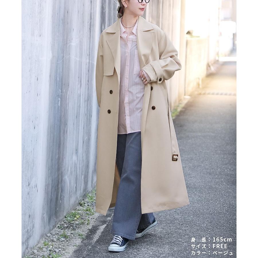 reca（レカ） ツイルトレンチコート p247755 レディース 2026年春新作