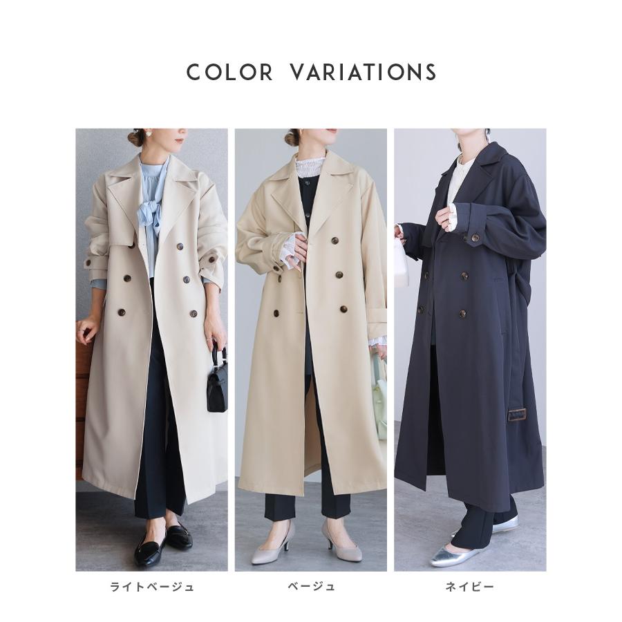 reca（レカ） ツイルトレンチコート p247755 レディース 2026年春新作 