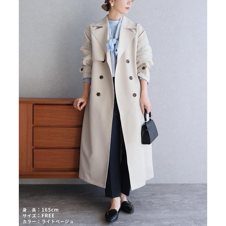 ツイルトレンチコート p247755 レディース 2026年春新作 アウター