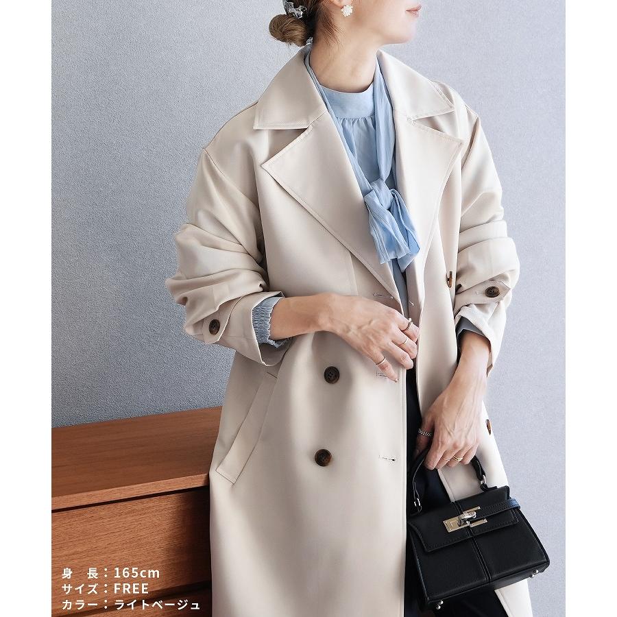 reca（レカ） ツイルトレンチコート p247755 レディース 2026年春新作