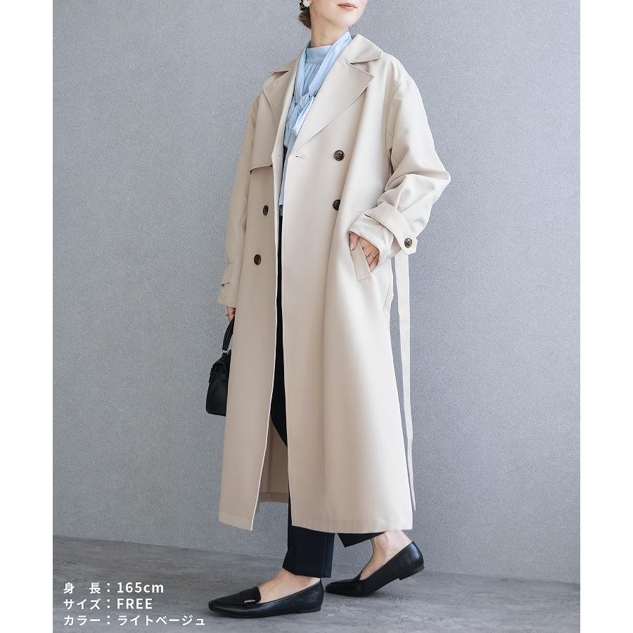 ツイルトレンチコート p247755 レディース 2026年春新作 アウター