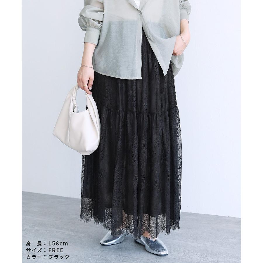 reca（レカ） 切り替えデザインレーススカート p263588 レディース
