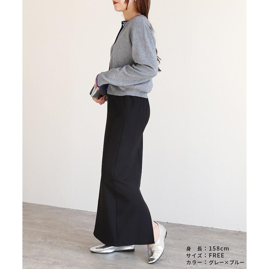 reca（レカ） レイヤード風配色ニットカーディガン p280982 2026年春