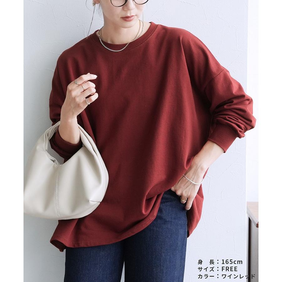 reca（レカ） ボーダー＆無地ビッグプルオーバー レディース トップス