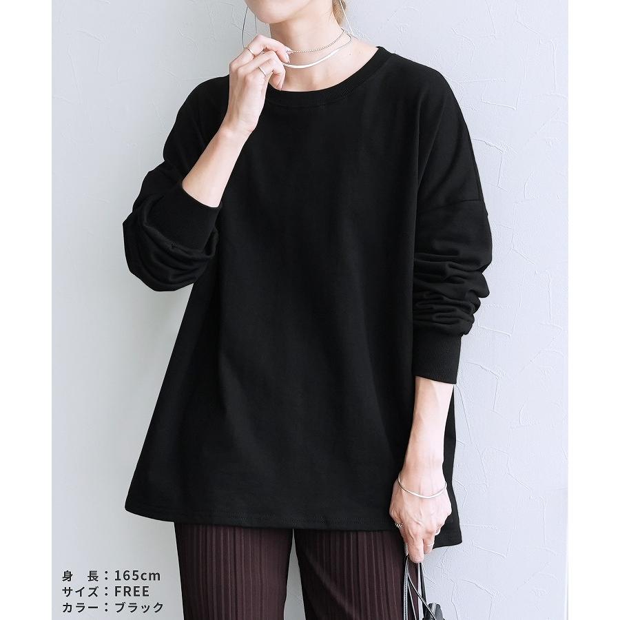 reca（レカ） ボーダー＆無地ビッグプルオーバー レディース トップス