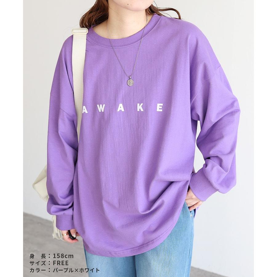 pelleq オーバーサイズ ロング Tシャツ パープル 38 NIKE ナイキ 半袖 Tシャツ レディース オーバーサイズ WS NSW OSFVLS