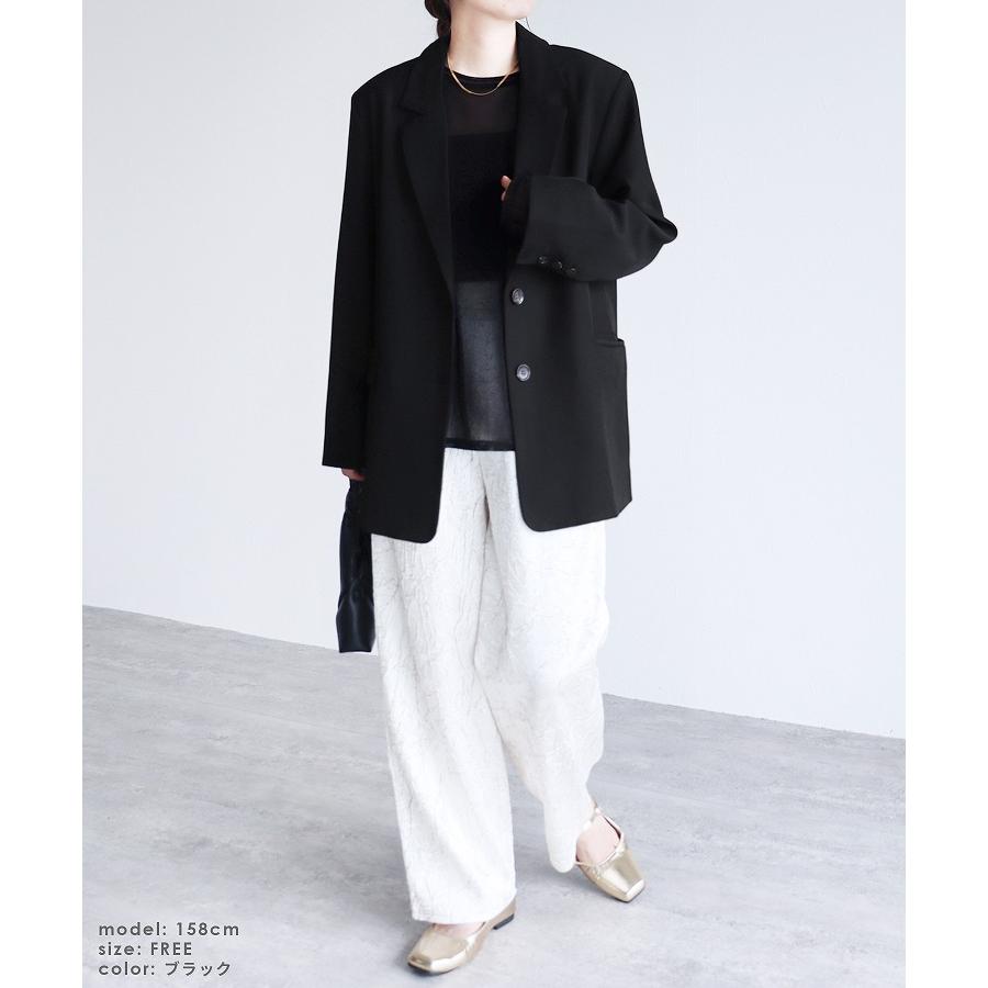 reca（レカ） オーバーサイズツイルジャケット R24209-zn レディース