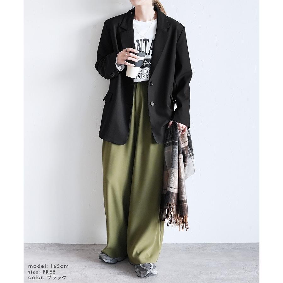 reca（レカ） オーバーサイズツイルジャケット R24209-zn レディース