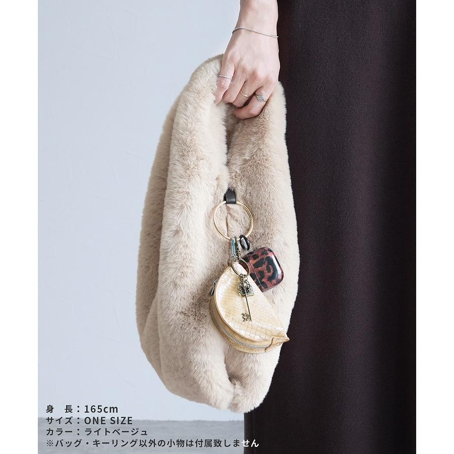 reca（レカ） ラビット風ファートートバッグ ro-ba-1715 レディース