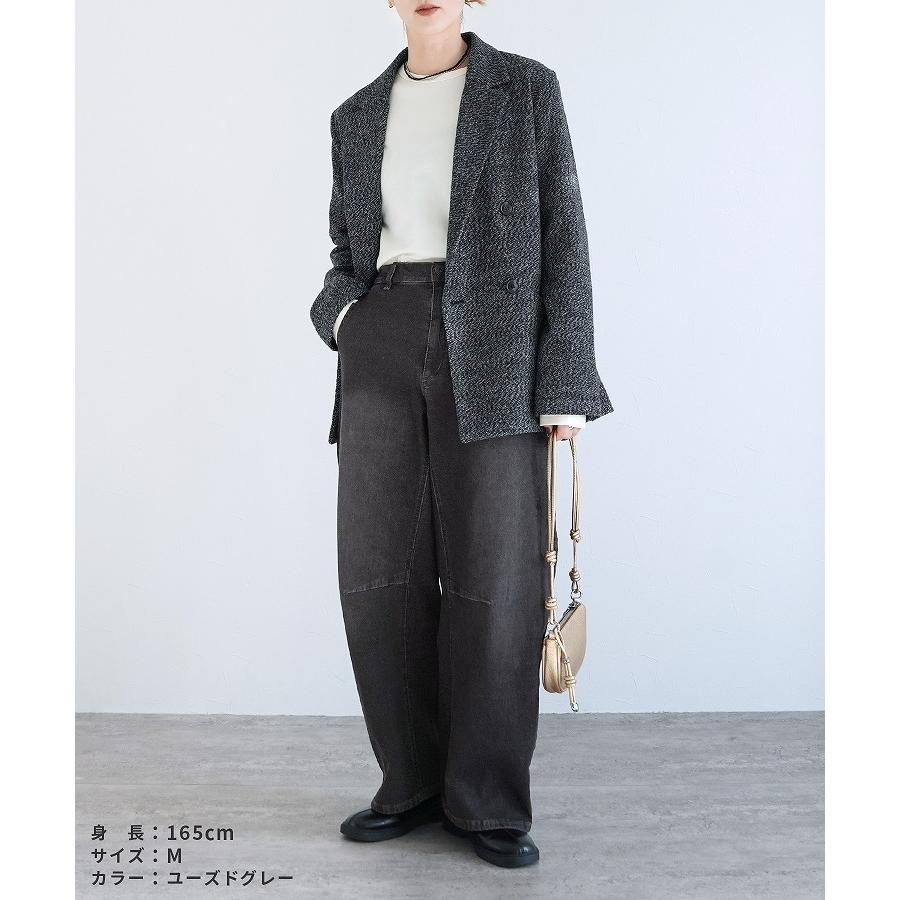 reca（レカ） ストレッチデニムカーブパンツ sat-w-6492 レディース