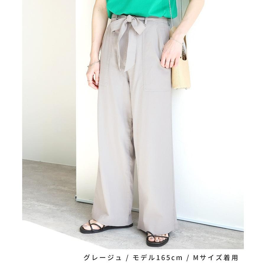 ワイドパンツ 麻混 リネン ボトムス レディース 春 夏 ベイカーパンツ リネン混 リネン風 ハイウエスト 大きいサイズ ウエストゴム Y2350 Y2413 ネコポス発送10 Y2350 Reca 通販 Yahoo ショッピング